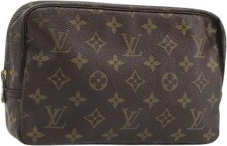 Louis Vuitton Pre-owned Clutches, female, Brown, Size: ONE SIZE Pre-owned Monogram Clutch Bag