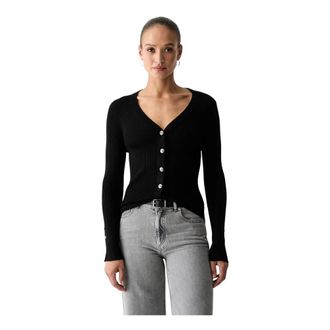 Guess Truien & Vesten, Dames, Zwart, XS, Ellie Cardigan