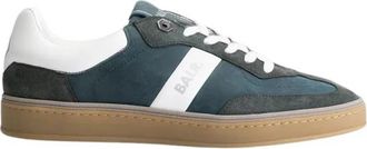 BALR. London Classic Sneaker - Heren - Sneakers - Groen - 44 EU - Leer - Schoenen