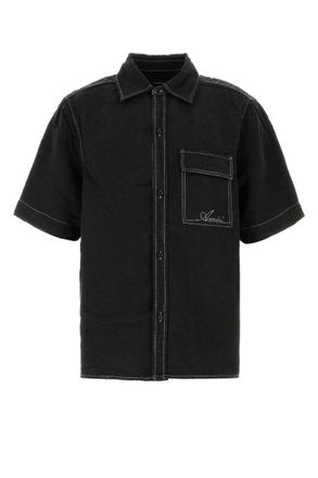 Amiri Black Regular Logo Shirt