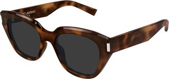 Saint Laurent SL 827/K Asian Fit 002 Womens Sunglasses Tortoiseshell Size 54 - Free RX Lenses - Free RX Lenses