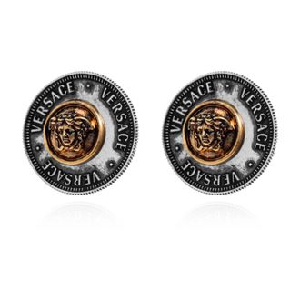 Versace Medusa Head Earrings - Dames - Oorbellen - Grijs - ONE Size - Accessoires