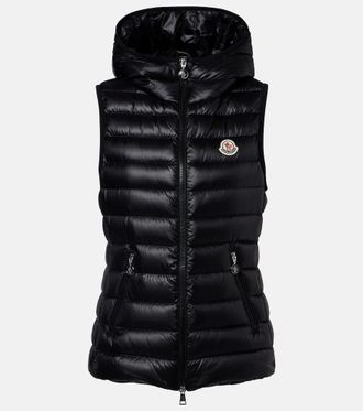 Moncler Piumino senza maniche con logo