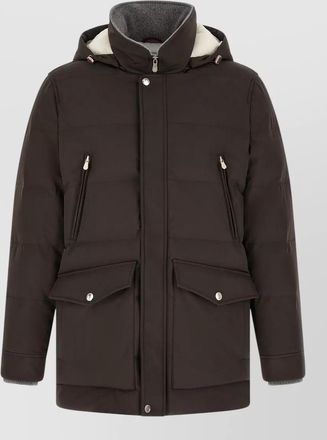 Brunello Cucinelli down quilted parka