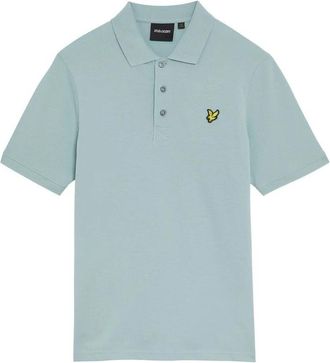 Lyle & Scott SS Polo Shirts Plain Polo Shirt - Heren - Polos - Blauw - 2XL - Tops
