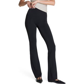 Spanx Micro Flare Leggings in Classic Black at Nordstrom, Size X-Small