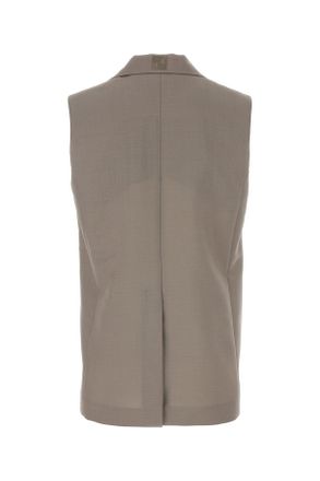 Fendi Ft5990s9a F0u6w Ash Giacche E Gilet Jacket