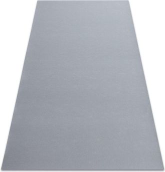 RugsX Rugsx - Carpet anti-slip rumba single colour gum grey grey 100x250 cm