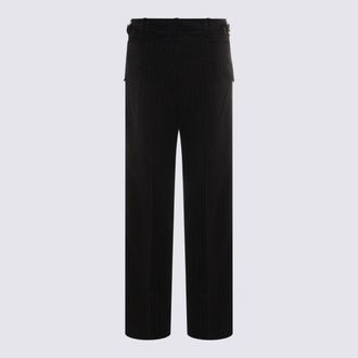 sacai Womens Trousers Black _wo Woven
