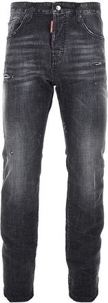 Dsquared2 Stretch denim Teddy jeans Man 48
