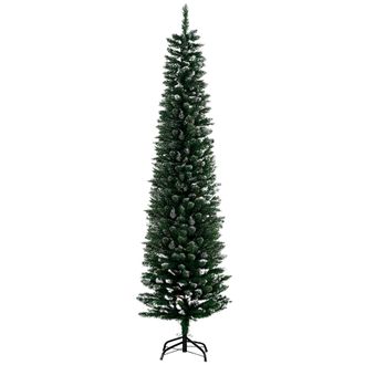 OEM &Aacute;rbol De Navidad Estrecho 190 Cm Con 570 Ramas Y Soporte De Metal &Aacute;rbol Navide&ntilde;o Para Sal&oacute;n Interior Verde
