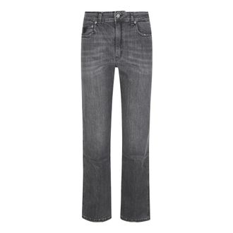 Lois Jeans, Dames, Zwart, W28, Katoen, Malena F Jeans