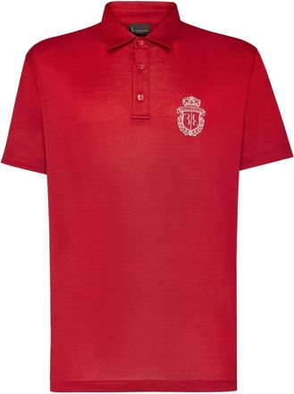 Billionaire Boys Club Polo Shirt Crest - Heren - Polos - Rood - XS - Katoen - Tops