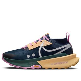 Nike (WMNS) Nike ZoomX Zegama 2 Navy Celestial Gold Vintage Green FD5191-401