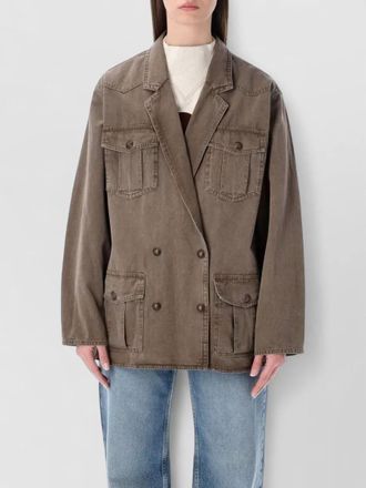 Isabel Marant cotton linen workwear jacket