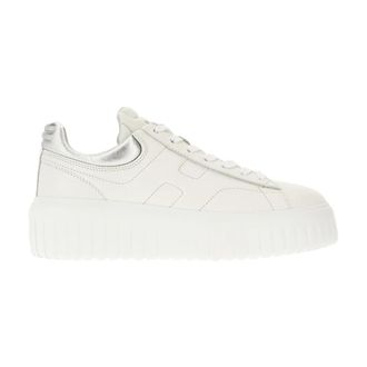 Hogan H Stripes Lace-Up - Dames - Sneakers - Wit - 38 EU - Leer - Schoenen