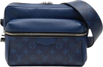 Louis Vuitton Pre-owned Cross Body Bags, female, Blue, Size: ONE SIZE Pre-owned Vintage Messenger Bag
