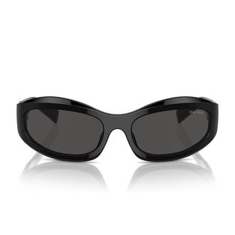 Miu Miu Sunglasses Mu14 Zs 16 K08 Z Black/Dark Gray Women