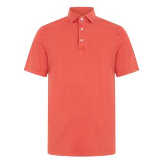 Fedeli Polo Shirts, male, Red, Size: L Polo Shirt