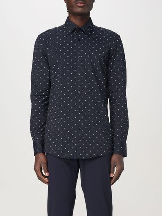 HUGO BOSS Shirt BOSS Men color Blue
