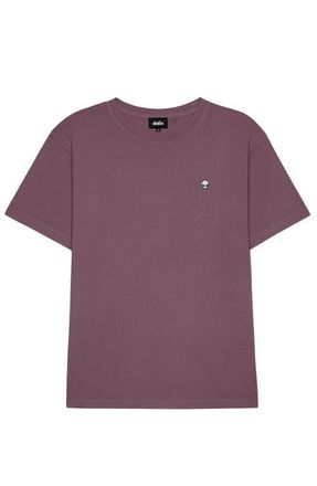 Dalix Mens Lil Alien Midweight Garment Dye Tee in Plum at Nordstrom, Size Xxx-Large