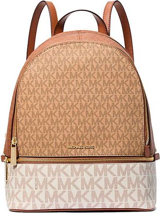 Michael Kors Brown Leather Womens Backpack