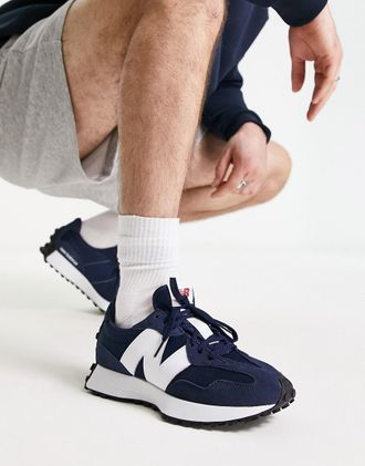 New Balance 327 - Sneakers blu e bianche