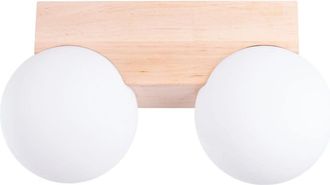 Wonderlamp L&aacute;mpara de techo estilo escandinavo de madera
