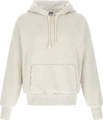 Golden Goose Grey Distressed Hoodie