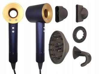 OEM Secador De Pelo Ultra 5 En 1 De 1600 W, Color Azul