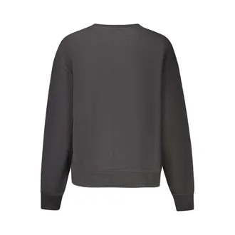 Calvin Klein Logo Cotton Sweatshirt - Black