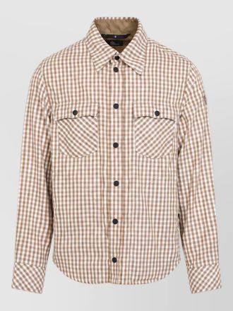 Moncler checked shirt jacket