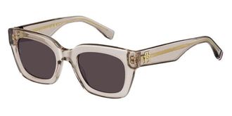 Tommy Hilfiger Brown Square Ladies Sunglasses TH 2052/S 0FWM/K2 51