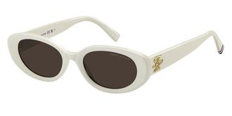 Tommy Hilfiger TH 2344/S SZJ/70 Womens Sunglasses White Size 52