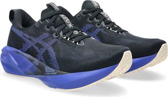 Asics Mens Novablast 5 Shoes In Black/cobalt Burst