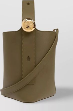 Loewe smooth leather mini pebble bucket bag