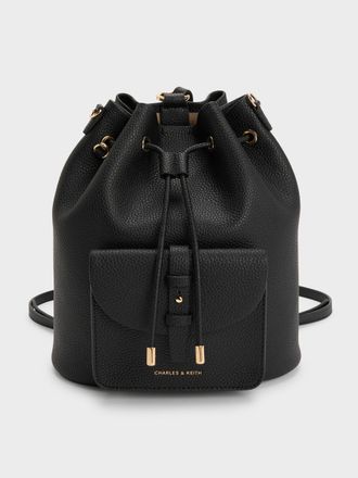 Charles & Keith Beryl Drawstring Backpack