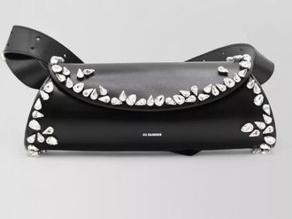 Jil Sander cannolo small leather shoulder bag