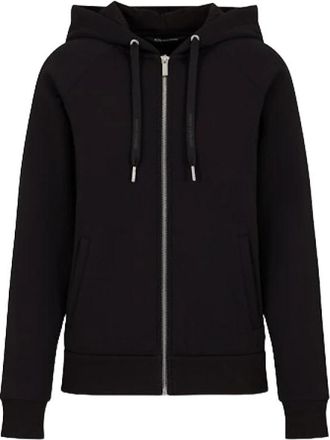 A|X Armani Exchange 6Dym 57 Zip-Through Sweatshirt - Dames - Vesten met rits - Zwart - XS - Katoen - Hoodies & sweatvesten