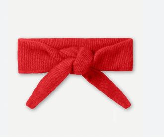 Sams&oslash;e & Sams&oslash;e Womens Sanor Diamond Scarf In Haute Red