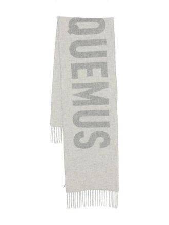 Jacquemus Sciarpa jacquemus con logo ricamato