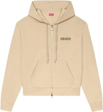 Kenzo Mujer, Sudaderas, Beige, Talla: L