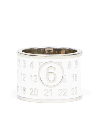 【Maison Margiela】シルバー Numerical リング 2mm 希少）Maison Margiela Numerical ring