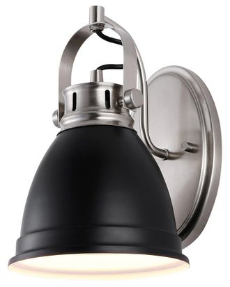 Jonathan Y Designs Jonathan Y Phineas 7In Farmhouse Bohemian Iron Led Vanity Light