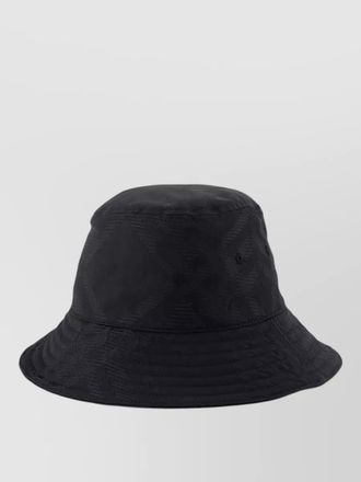 Burberry tonal bucket hat synthetic wide brim