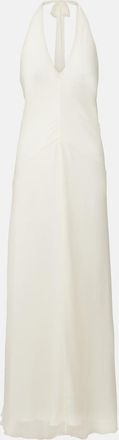Staud Luma halterneck maxi dress