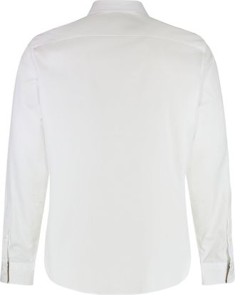 Burberry Mens White Cotton Shirt