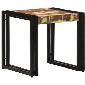 vidaXL Vidaxl - Coffee Table Multicolour 40 x 40 x 38 cm Solid reclaimed wood