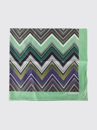 Missoni Foulard in seta con motivo zig-zag