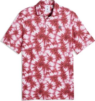 Puma Polo da golf Palm PUMA x PALM TREE CREW da uomo, Accessori, Bianco, XXL